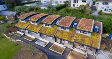 Green Shield Green Roof System at Porth Veor Hotel Cornwall