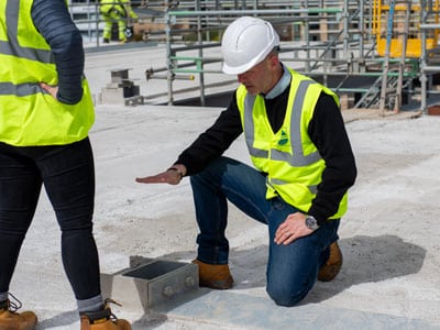 Garland UK liquid roofing installation