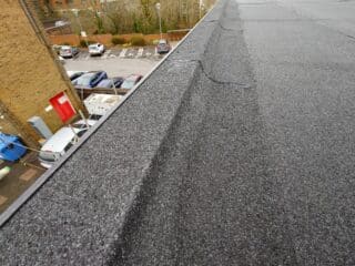 Roof edge detail Garland UK bituminous Membrane