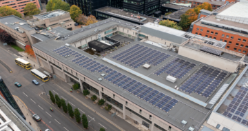 Garland UK roof refurbishment, supporting the RNCM's decarbonisation strategy. Installation featuring the StressPly Flex Plus system