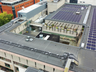 Decarbonisation strategy support at the RNCM, featuring a Garland UK roof refurbishment using the StressPly Flex Plus system