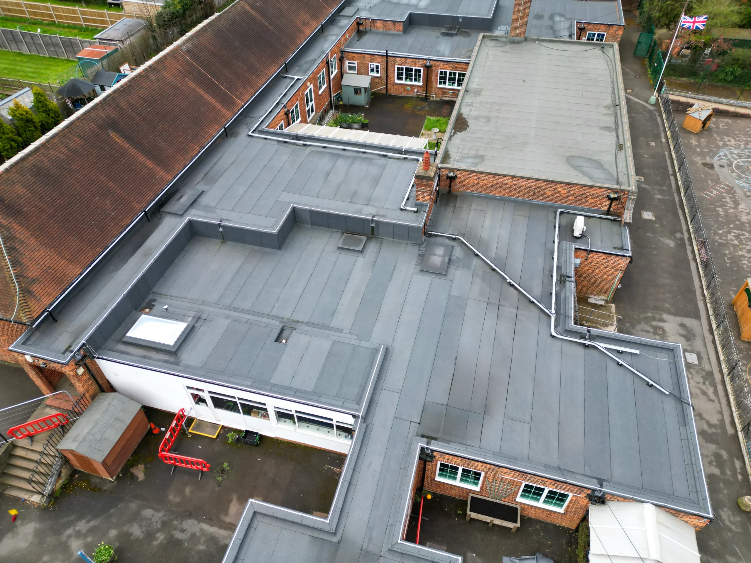 Warm Roof Refurbishment For West Ewell Primary